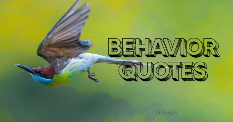Behavior Quotes-good and toxic