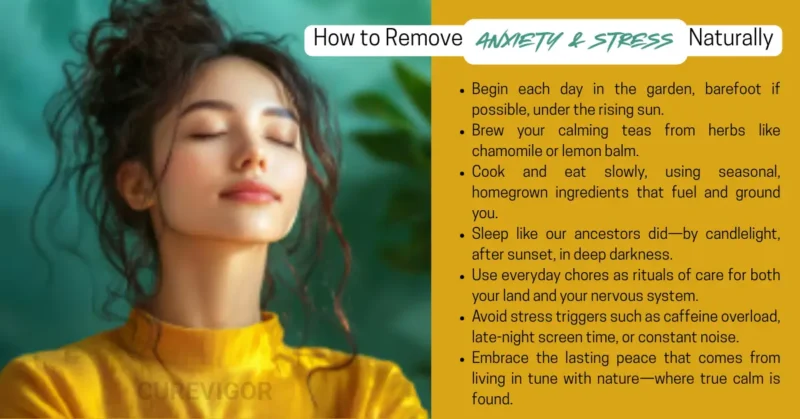 How to Remove Anxiety And Stress-tips