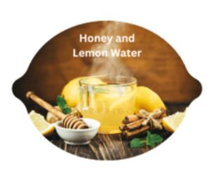 Honey+ Lemon Water