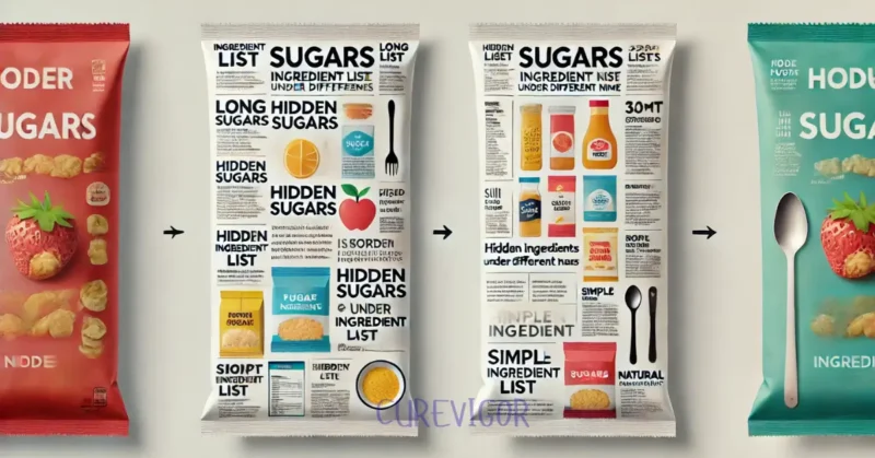 nutrition labels-hidden sugar