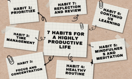 7 Habits for a Highly Productive Life: Unlocking Your Potential for Success