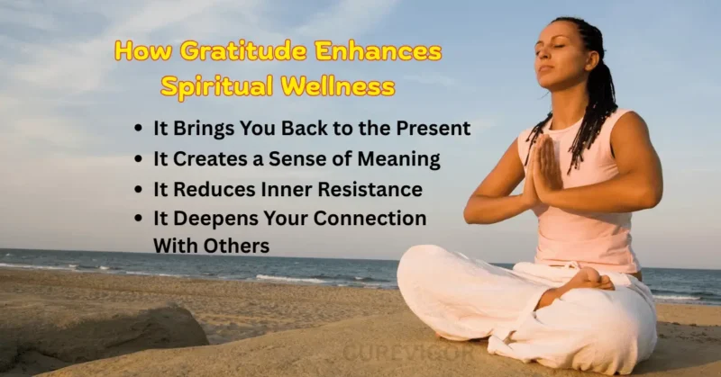 Gratitude Enhances Spiritual Wellness
