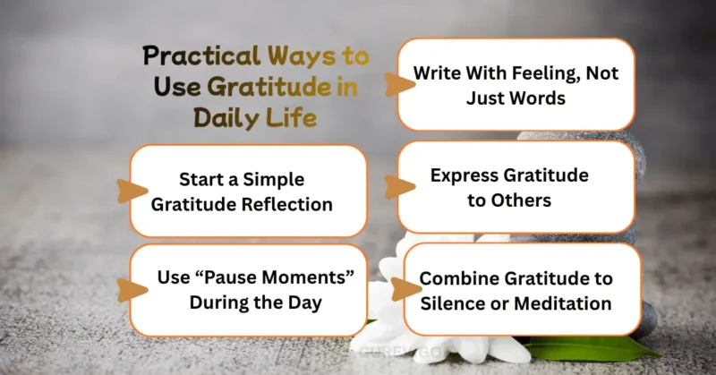 Gratitude in daily life