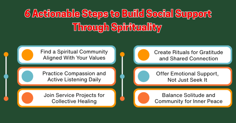 How to Build Social Support Through Spirituality