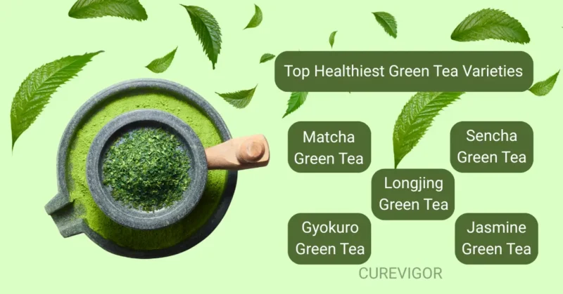Healthiest Green Tea Varieties
