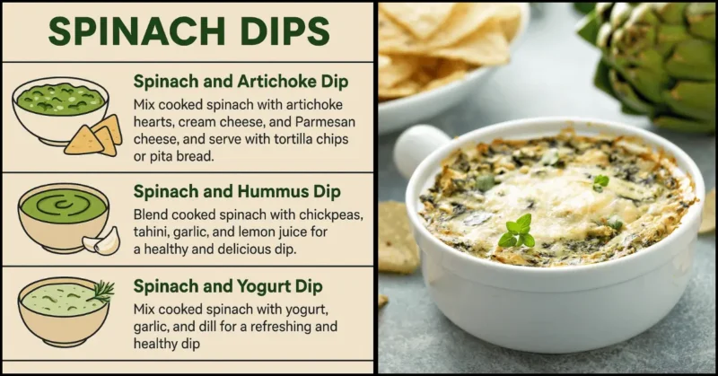 Spinach-dips