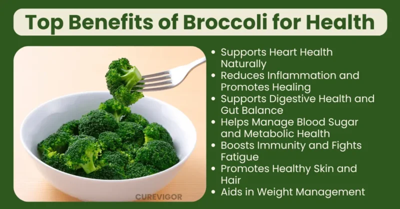Top Benefits of Broccoli for Health