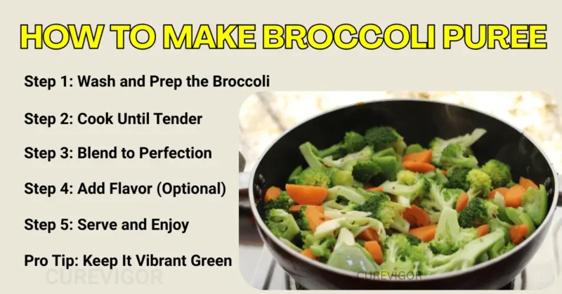 How to Make Broccoli Purée