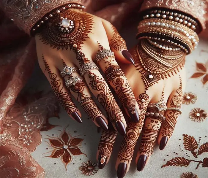 semi permanent tattoos-henna