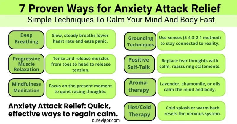Anxiety Attack Relief Tips