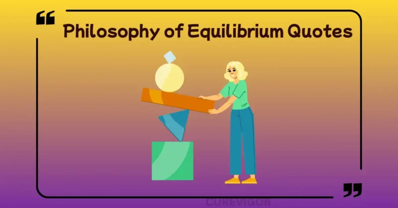 Philosophy of Equilibrium