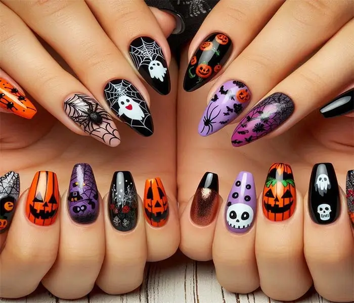 Halloween Nail Art