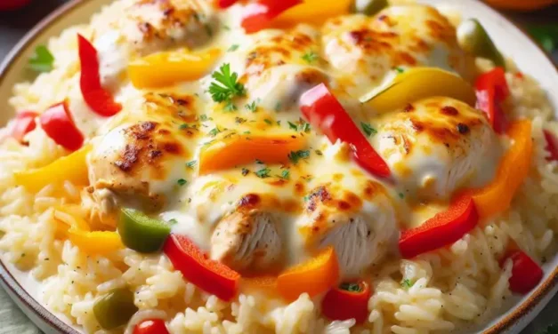 Creamy Cheesy Chicken and Rice Recipe: A Delicious, Nutrient-Packed Meal with Fitness Tips for a Healthier Lifestyle