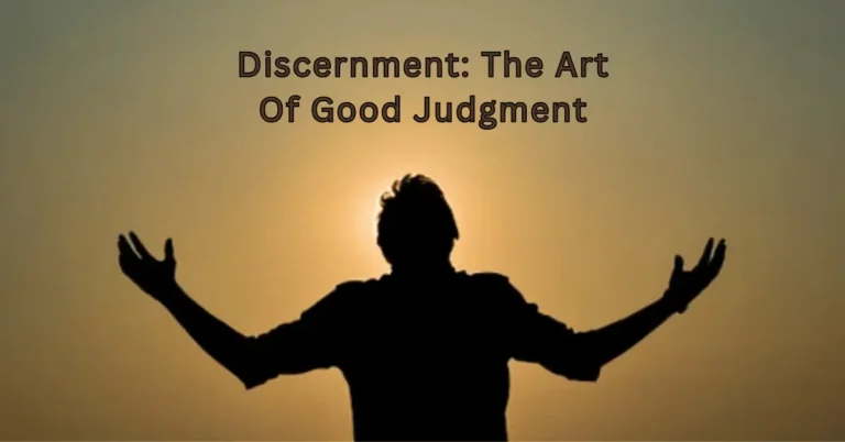 Discernment Mistakes