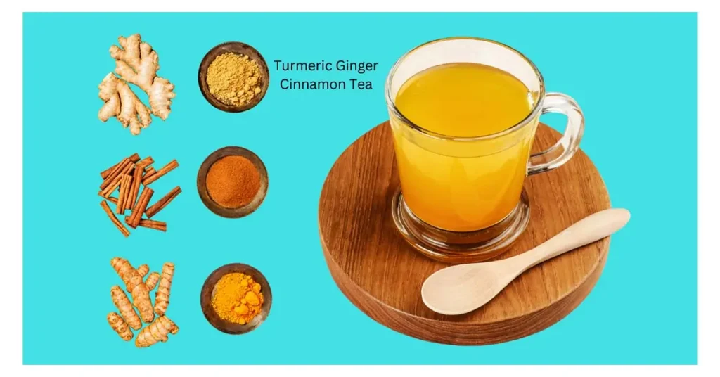 Turmeric Ginger Cinnamon Tea