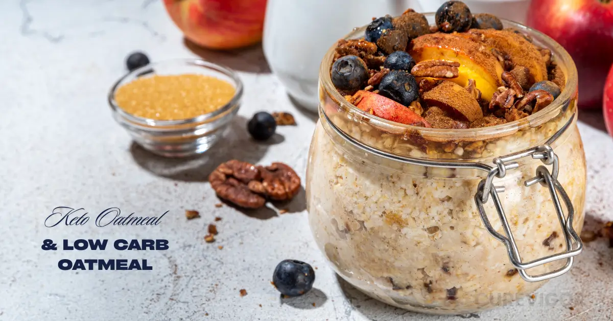 Keto Oatmeal and Low Carb Oatmeal