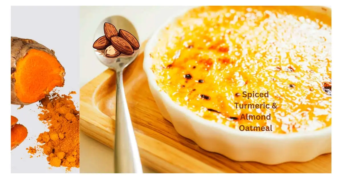 Spiced Turmeric & Almond Oatmeal