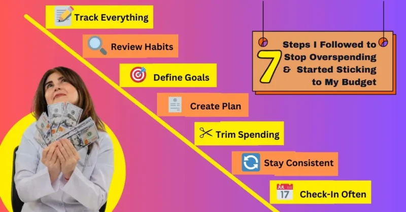 stop overspending steps