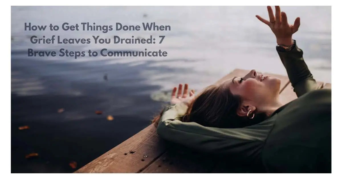communicate grief