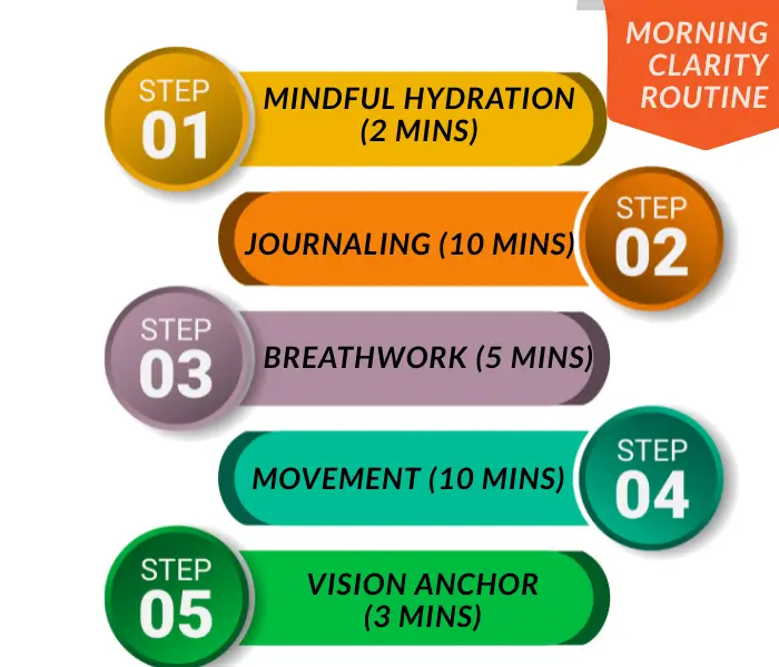 morning clarity routine