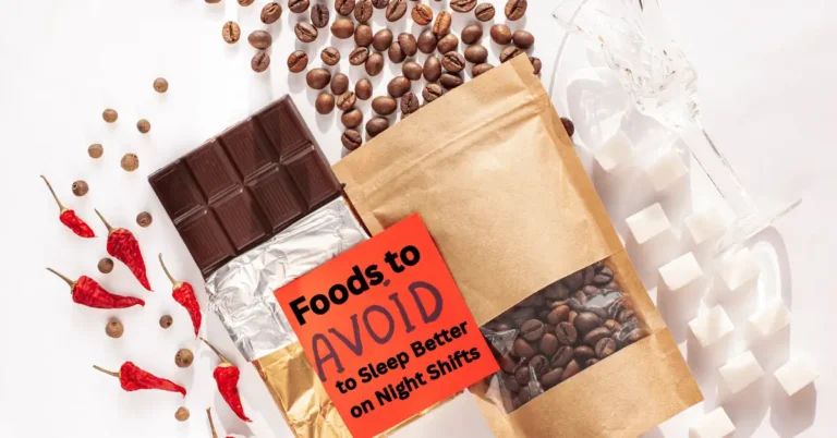 Foods to Avoid to Sleep