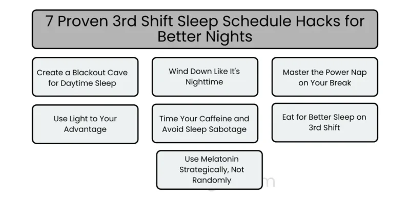 3rd Shift Sleep Schedule Hacks