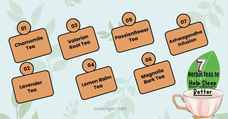 herbal teas for 3rd shift workers sleep