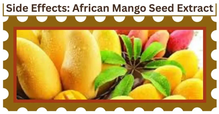 African Mango Seed Extract Side Effects