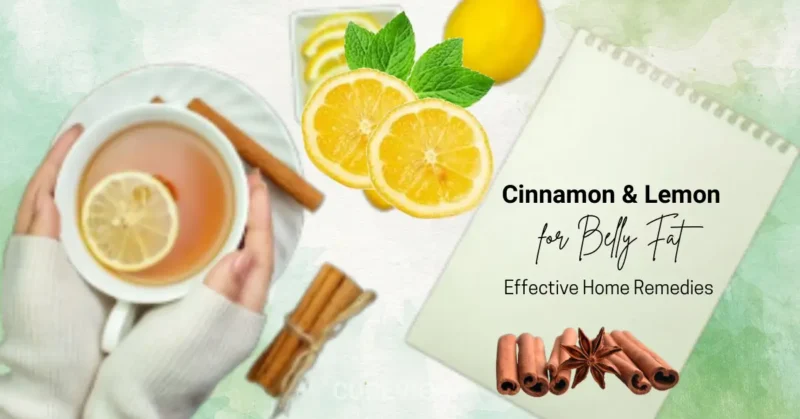 Cinnamon and Lemon for Belly Fat