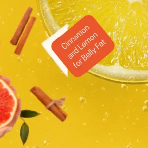 Cinnamon and Lemon for Belly Fat-Home Remedies