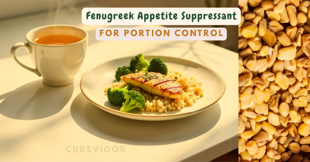 Fenugreek Appetite Suppressant for portion control