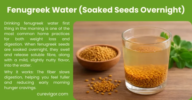 Fenugreek water
