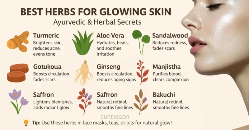 Top Best Herbs for Glowing Skin