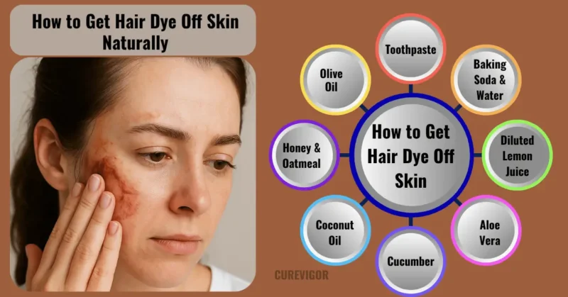 How to Get Hair Dye Off Skin Naturally