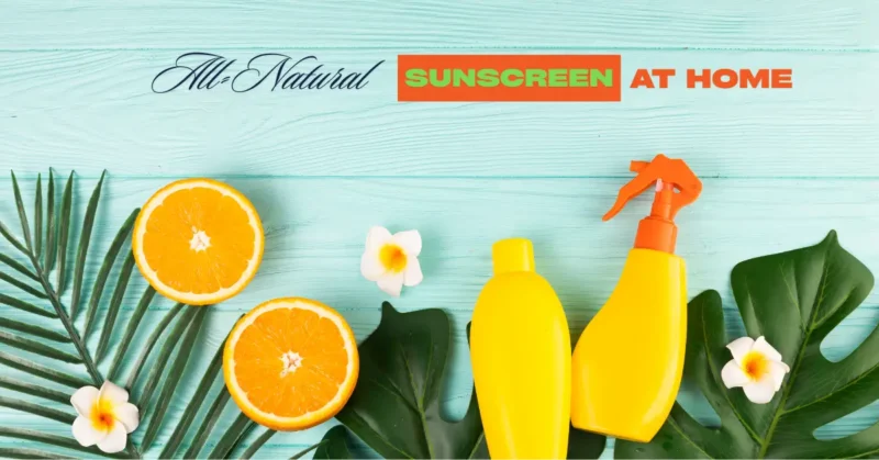 Make All-Natural Sunscreen