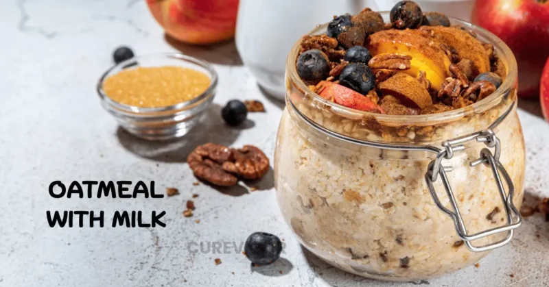 oatmeal with milk