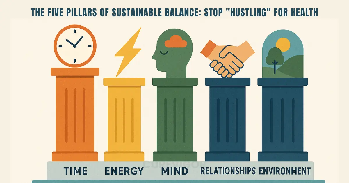 Sustainable Balance- stop hustling for health