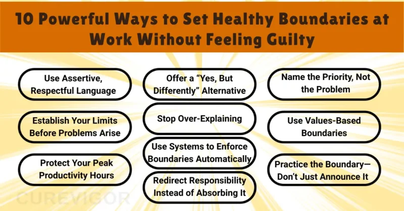 Set Healthy Boundaries at Work Without Feeling Guilty