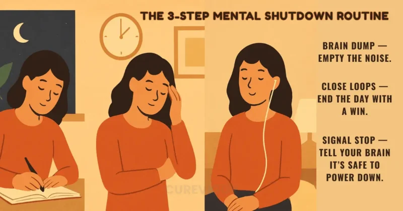 The 3-Step Mental Shutdown Routine