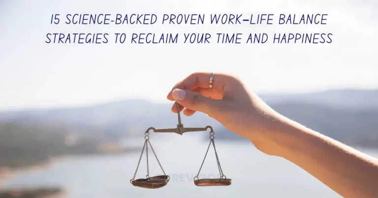 Work–Life Balance Strategies