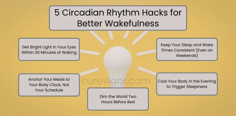5 Circadian Rhythm Hacks for Better Wakefulness