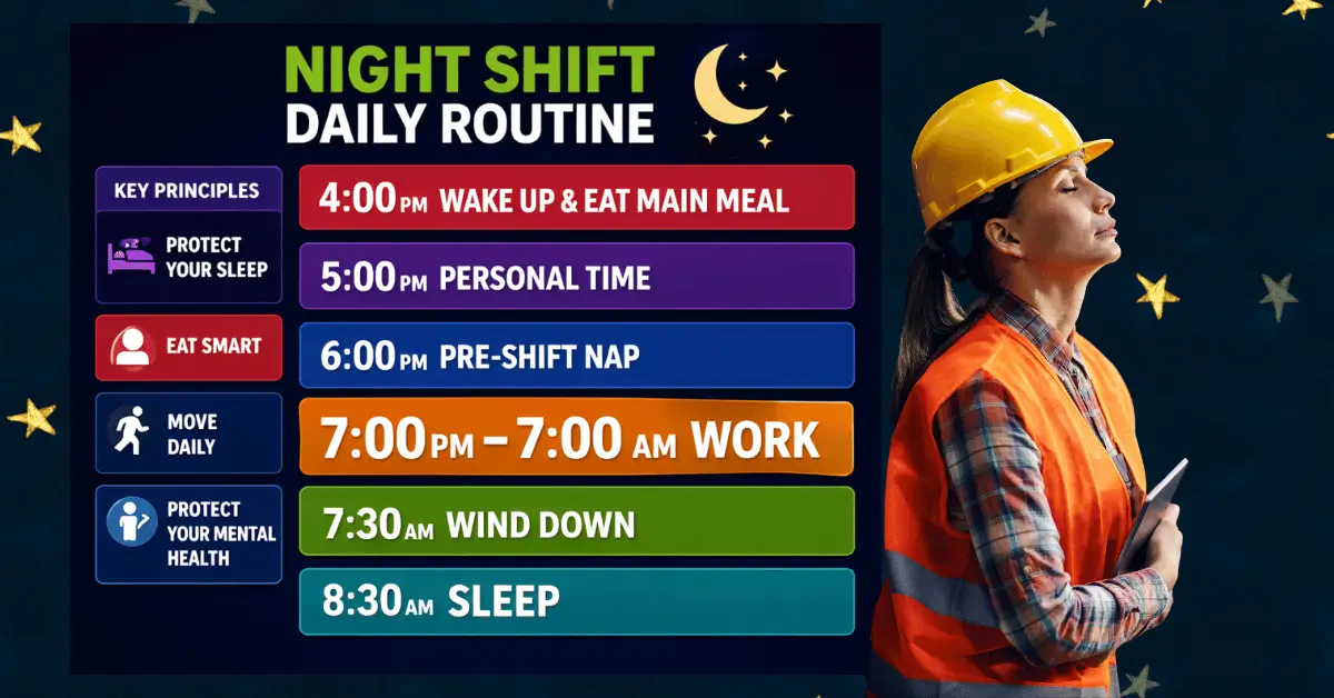 Daily Routine for Shift Workers