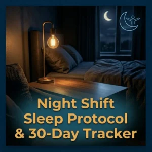 Night Shift Sleep Protocol & 30-Day Tracker