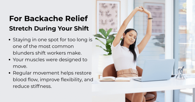 Stretch During Your Shift