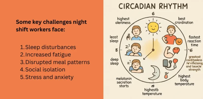challenges for night shift workers