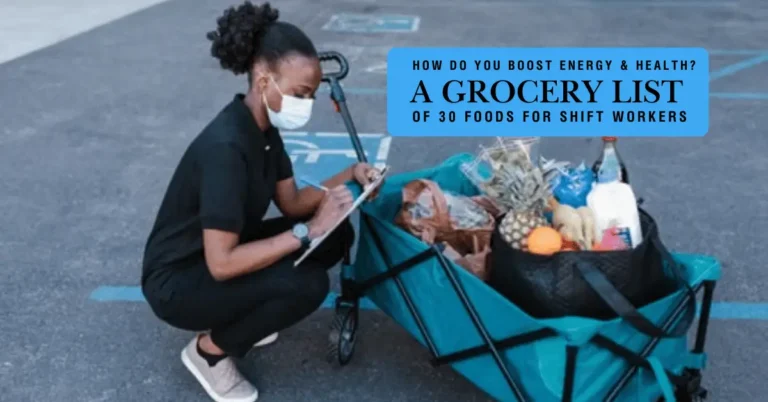 Grocery List for shift workers