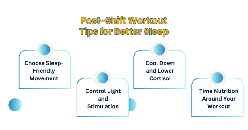 Post-Shift Workout Tips to Sleep Better