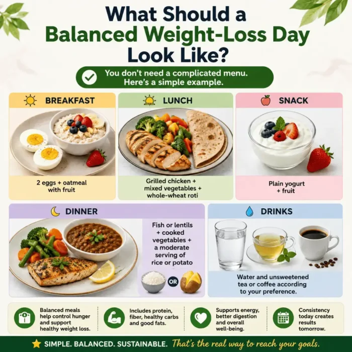 a Balanced Weight-Loss Day plan