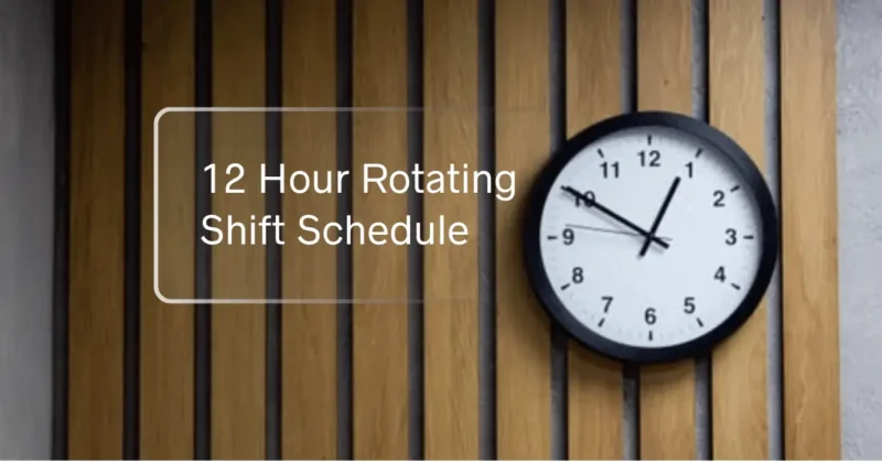 Rotating Shift Schedule